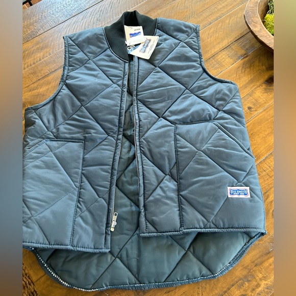 Big Smith Other - Big Smith brand Made in the USA, blue insulated zip front vest, pockets, medium